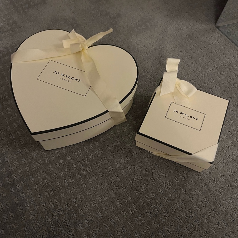 Jo Malone Heart and Square Boxes